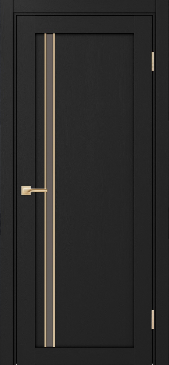 Межкомнатная дверь "Турин 527АПС.121 Молдинг Золото" от Optima porte