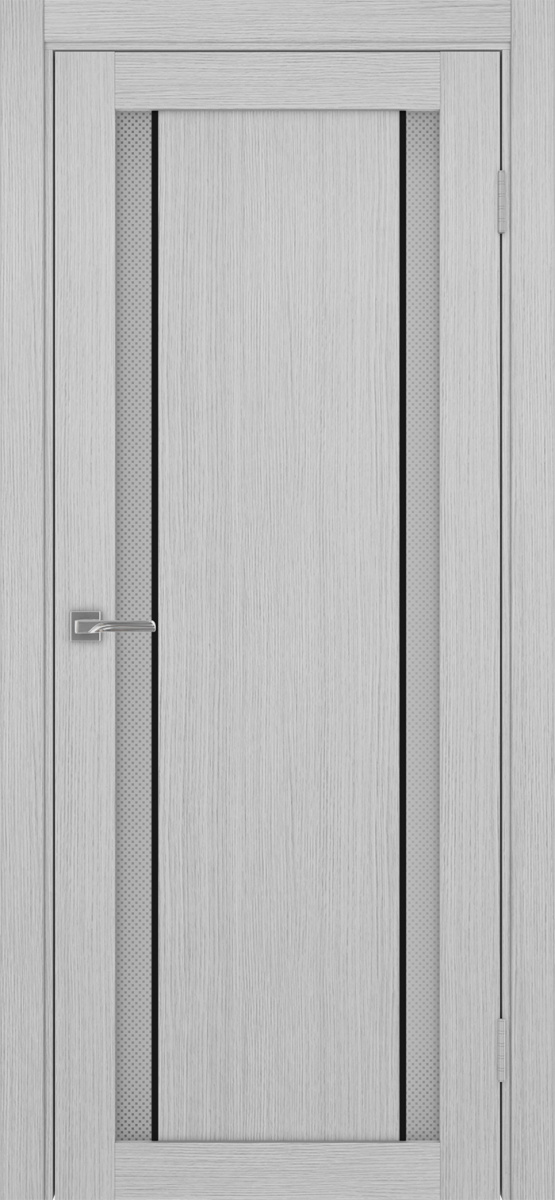 Межкомнатная дверь "Турин 522АПС.212 Молдинг Черный" от Optima porte