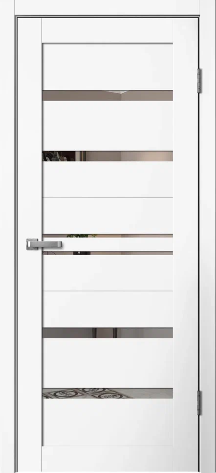 Межкомнатная дверь FLY Doors "La Stella 293 (B01)" (Эмалит)