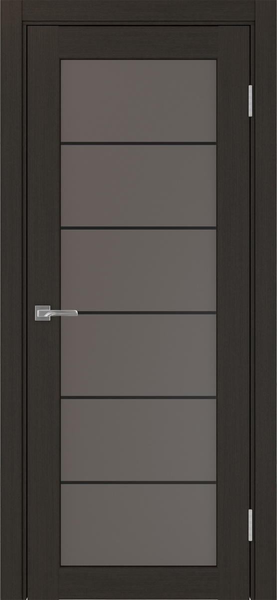 Межкомнатная дверь "Парма 401.2 АСС Молдинг SB" от Optima porte