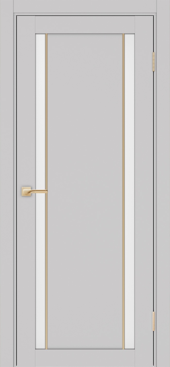 Межкомнатная дверь "Турин 522АПС.212 Молдинг Золото" от Optima porte