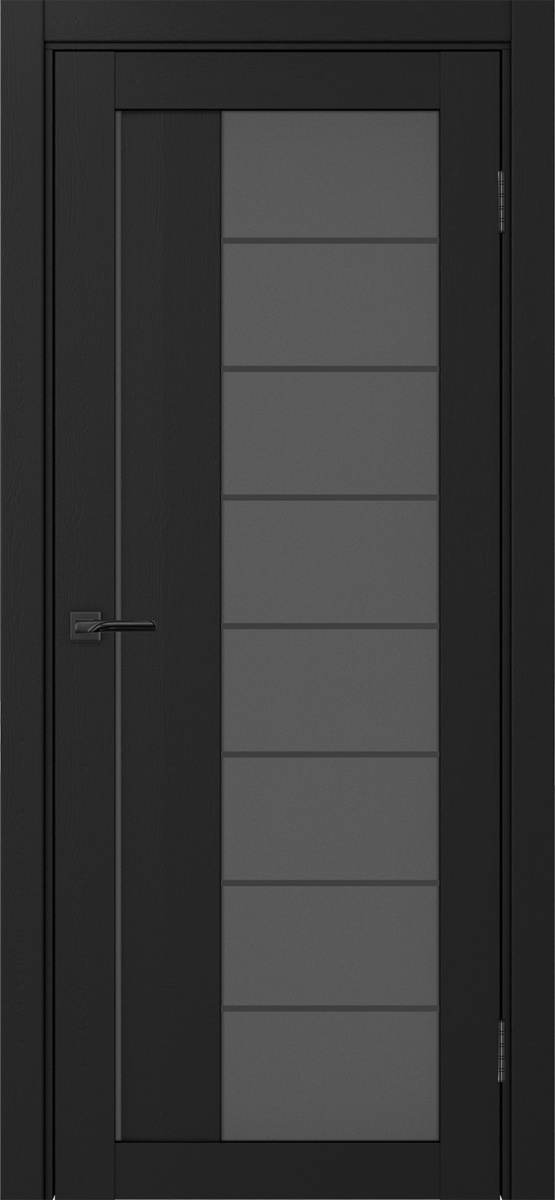 Межкомнатная дверь "Турин 524АСС.22 Молдинг Черный" от Optima porte