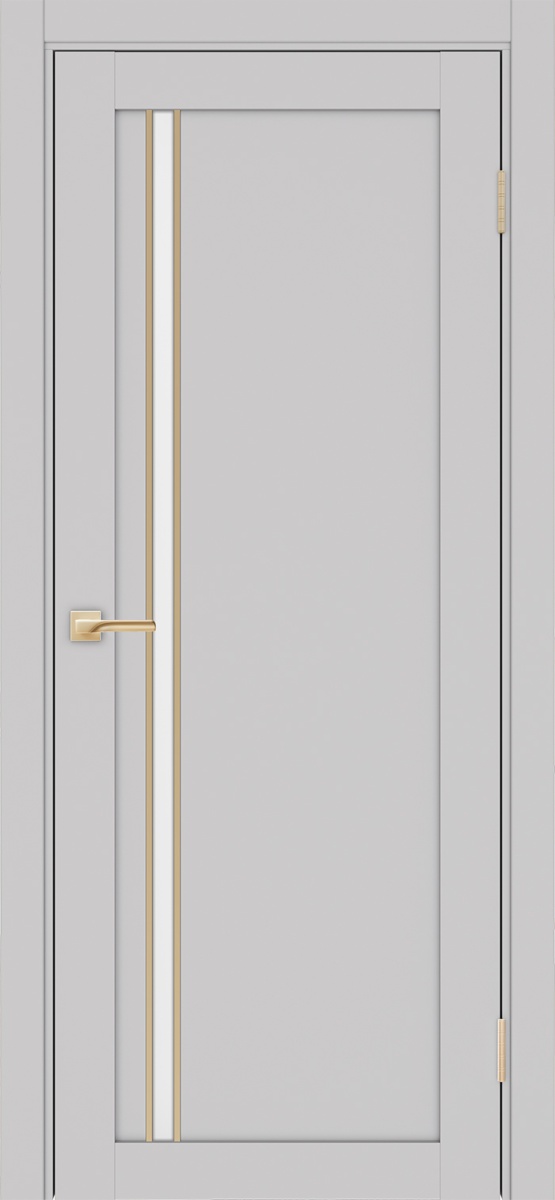 Межкомнатная дверь "Турин 527АПС.121 Молдинг Золото" от Optima porte