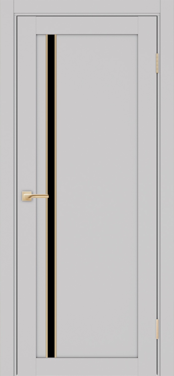 Межкомнатная дверь "Турин 527АПС.121 Молдинг Золото" от Optima porte