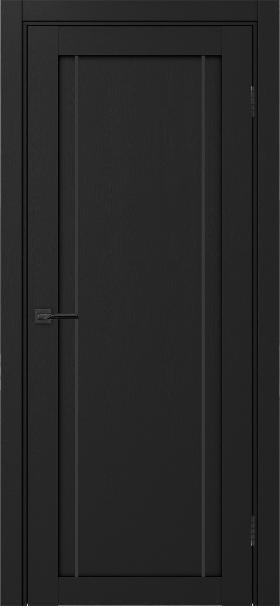 Межкомнатная дверь "Турин 522AПП.111 Молдинг Черный" от Optima porte