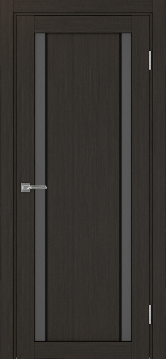 Межкомнатная дверь "Турин 522АПС.212 Молдинг Черный" от Optima porte