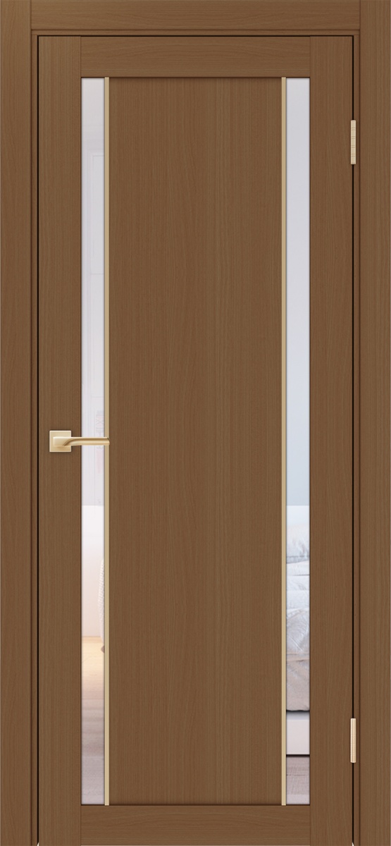 Межкомнатная дверь "Турин 522АПС.212 Молдинг Золото" от Optima porte