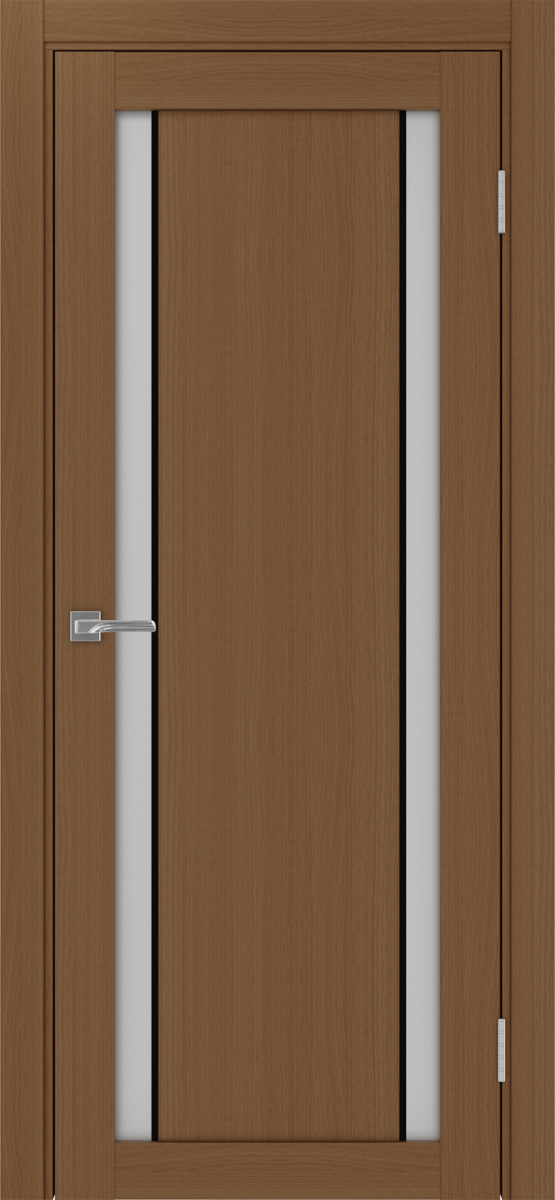 Межкомнатная дверь "Турин 522АПС.212 Молдинг Черный" от Optima porte