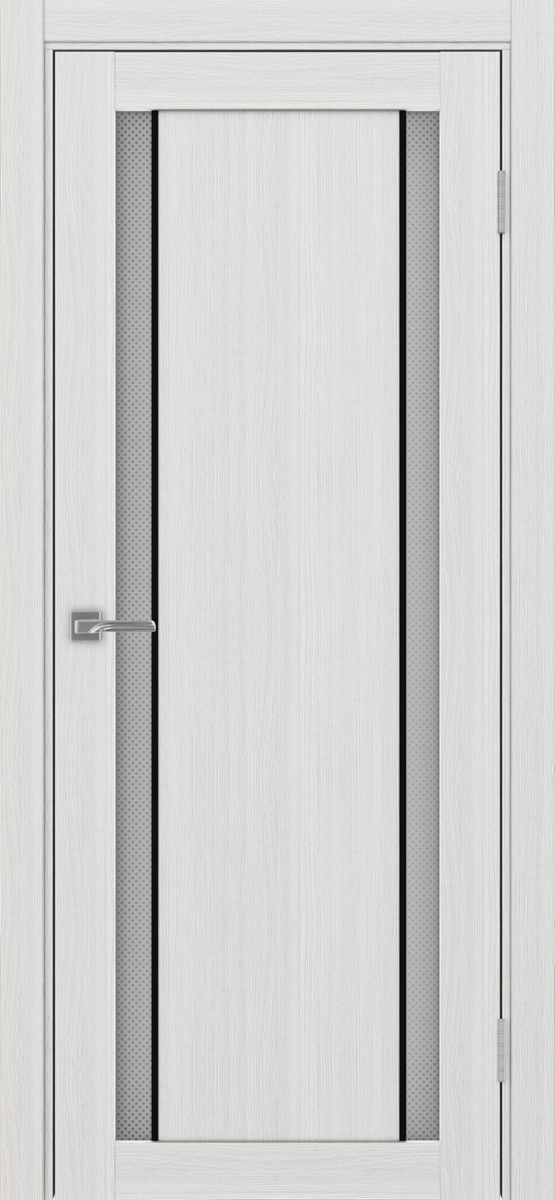 Межкомнатная дверь "Турин 522АПС.212 Молдинг Черный" от Optima porte