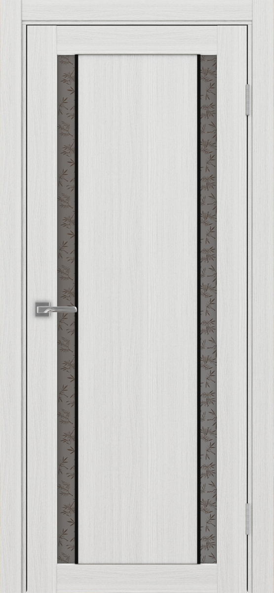 Межкомнатная дверь "Турин 522АПС.212 Молдинг Черный" от Optima porte