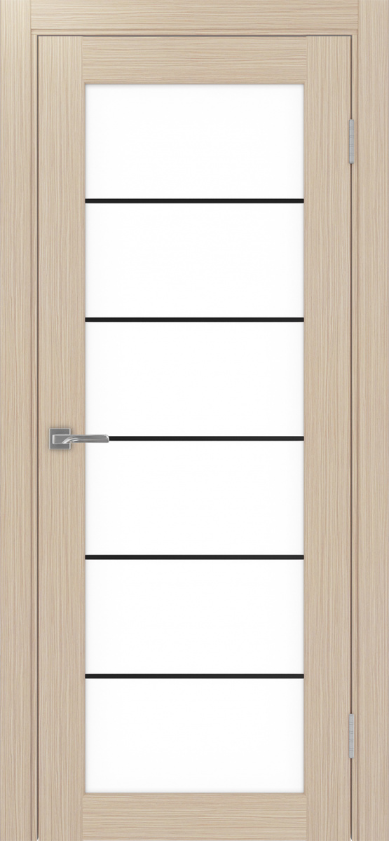 Межкомнатная дверь "Парма 401.2 АСС Молдинг SB" от Optima porte