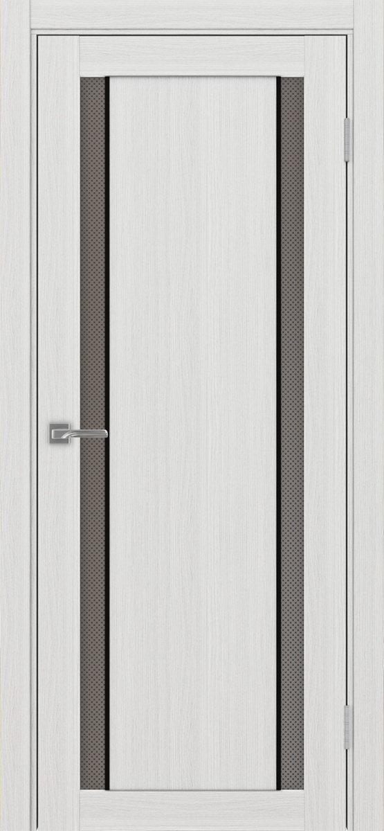 Межкомнатная дверь "Турин 522АПС.212 Молдинг Черный" от Optima porte