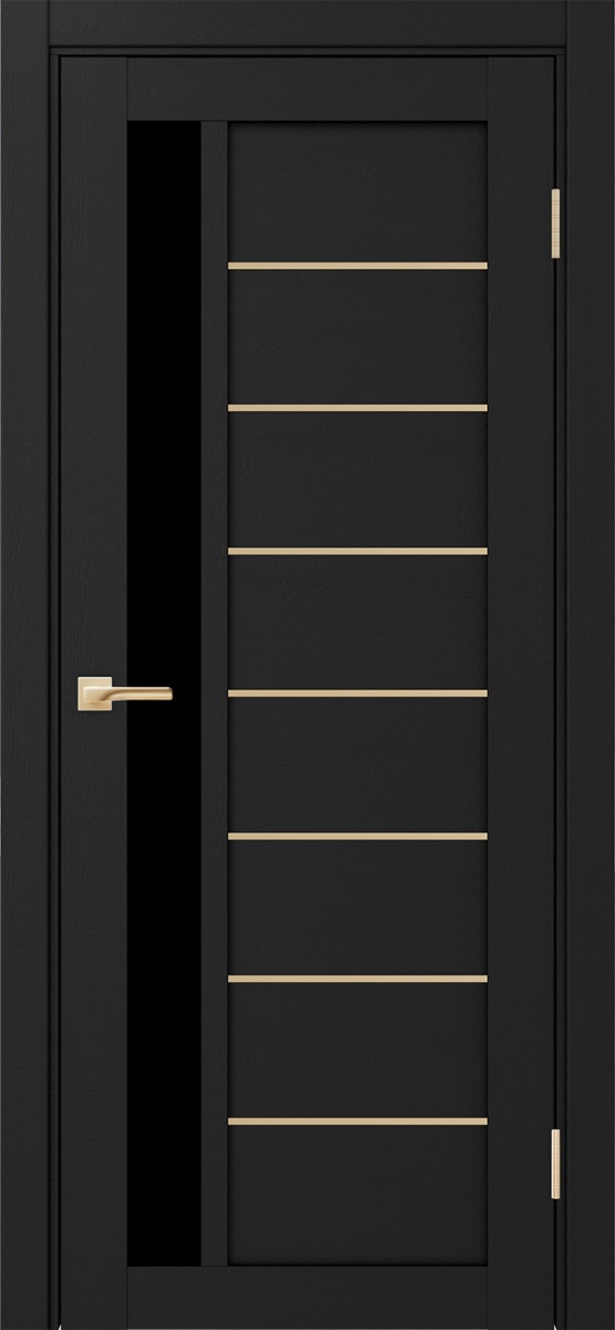 Межкомнатная дверь "Турин 554АПП.21 Молдинг Золото" от Optima porte