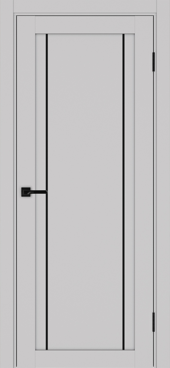 Межкомнатная дверь "Турин 522AПП.111 Молдинг Черный" от Optima porte