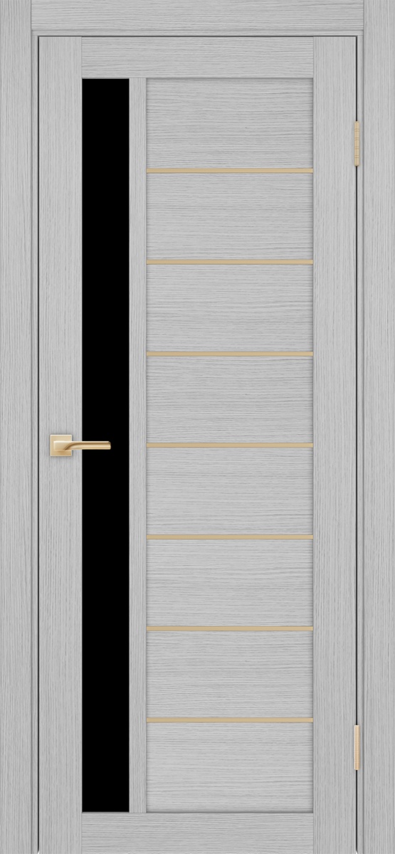 Межкомнатная дверь "Турин 554АПП.21 Молдинг Золото" от Optima porte