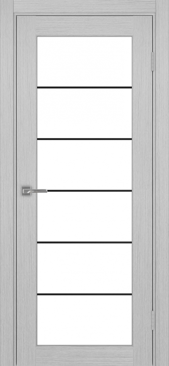 Межкомнатная дверь "Парма 401.2 АСС Молдинг SB" от Optima porte