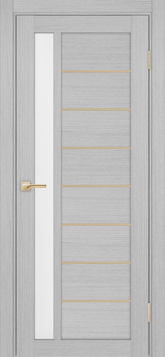 Межкомнатная дверь "Турин 554АПП.21 Молдинг Золото" от Optima porte