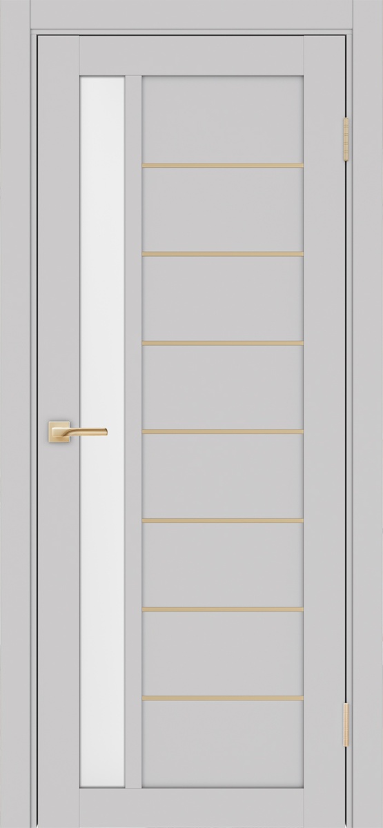 Межкомнатная дверь "Турин 554АПП.21 Молдинг Золото" от Optima porte