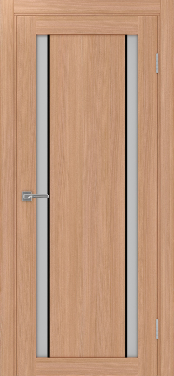 Межкомнатная дверь "Турин 522АПС.212 Молдинг Черный" от Optima porte