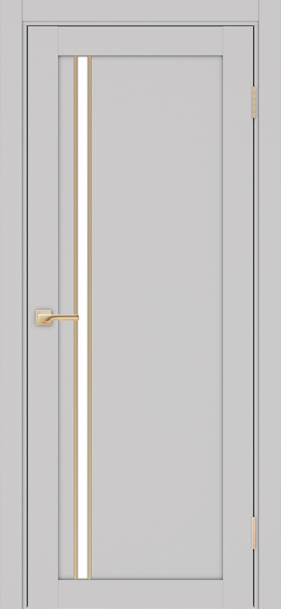 Межкомнатная дверь "Турин 527АПС.121 Молдинг Золото" от Optima porte