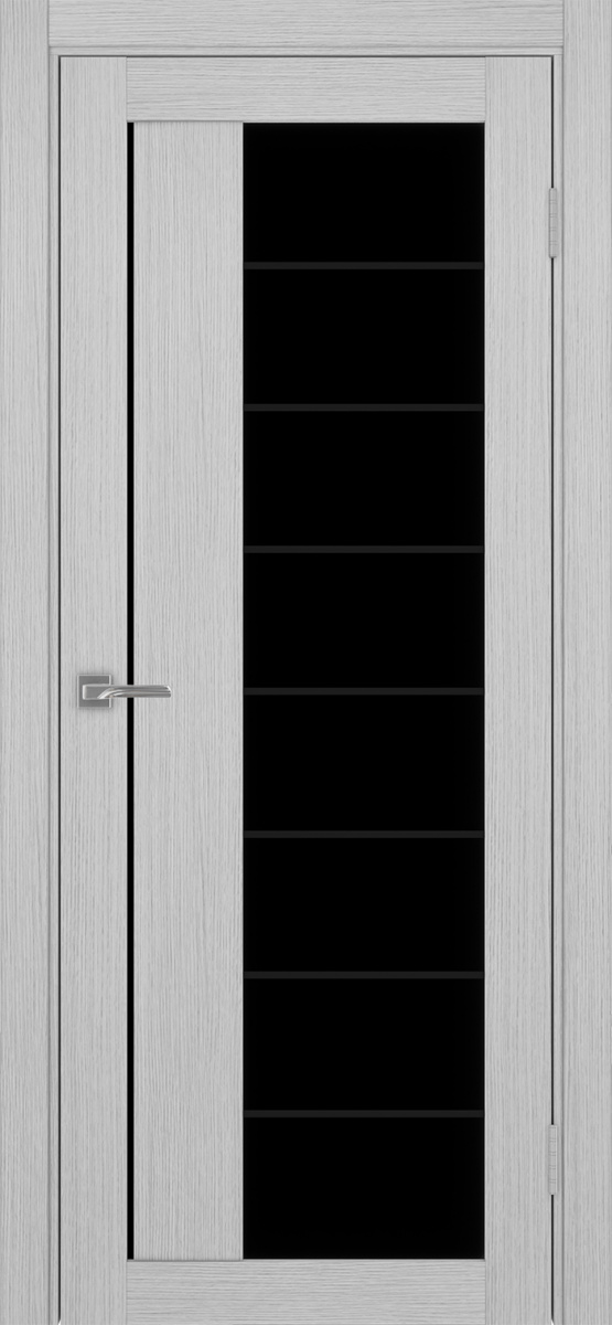 Межкомнатная дверь "Турин 524АСС.22 Молдинг Черный" от Optima porte