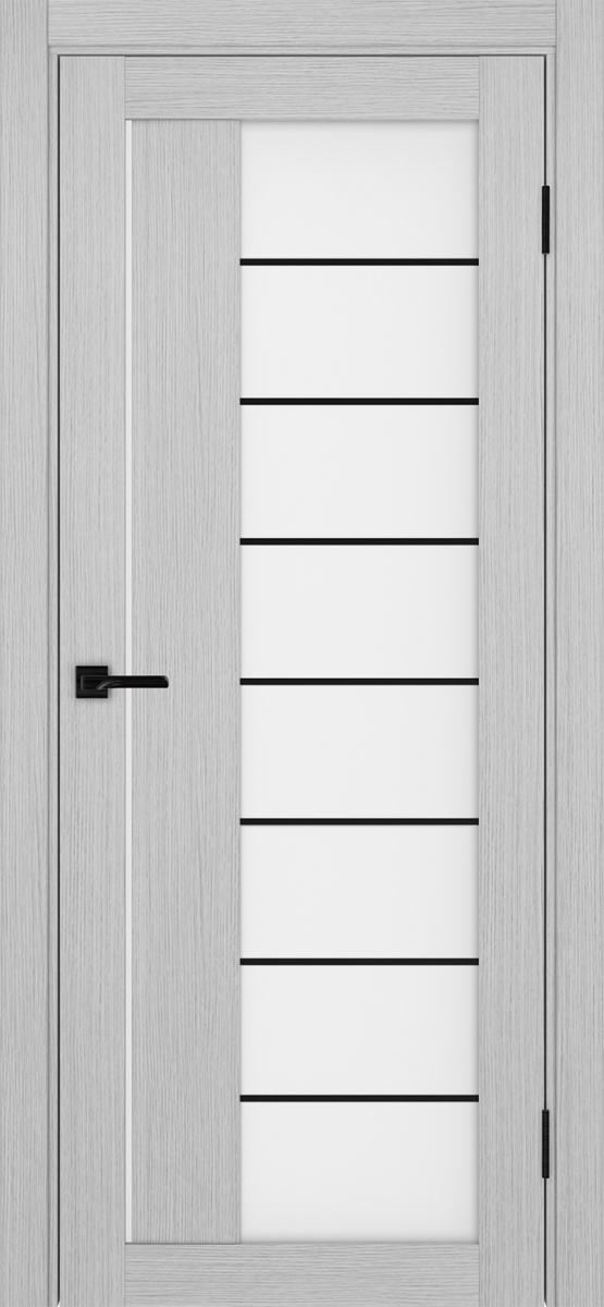 Межкомнатная дверь "Турин 524АСС.22 Молдинг Черный" от Optima porte