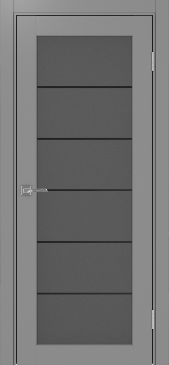 Межкомнатная дверь "Парма 401.2 АСС Молдинг SB" от Optima porte