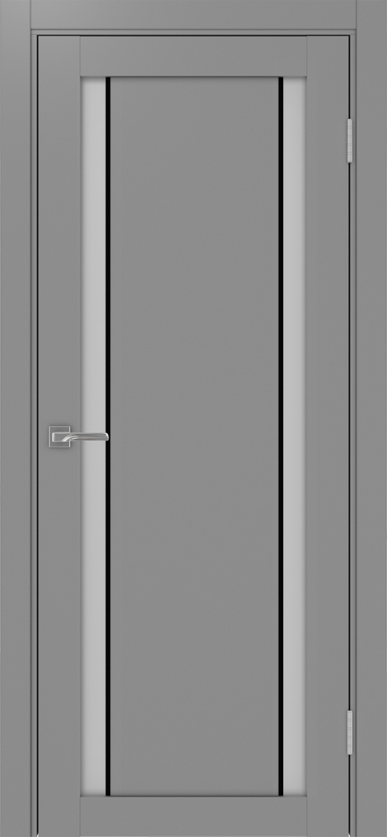 Межкомнатная дверь "Турин 522АПС.212 Молдинг Черный" от Optima porte