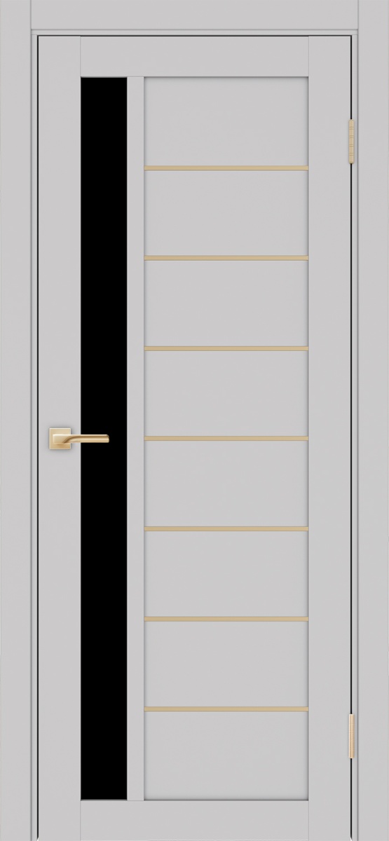 Межкомнатная дверь "Турин 554АПП.21 Молдинг Золото" от Optima porte