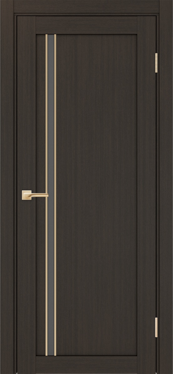 Межкомнатная дверь "Турин 527АПС.121 Молдинг Золото" от Optima porte