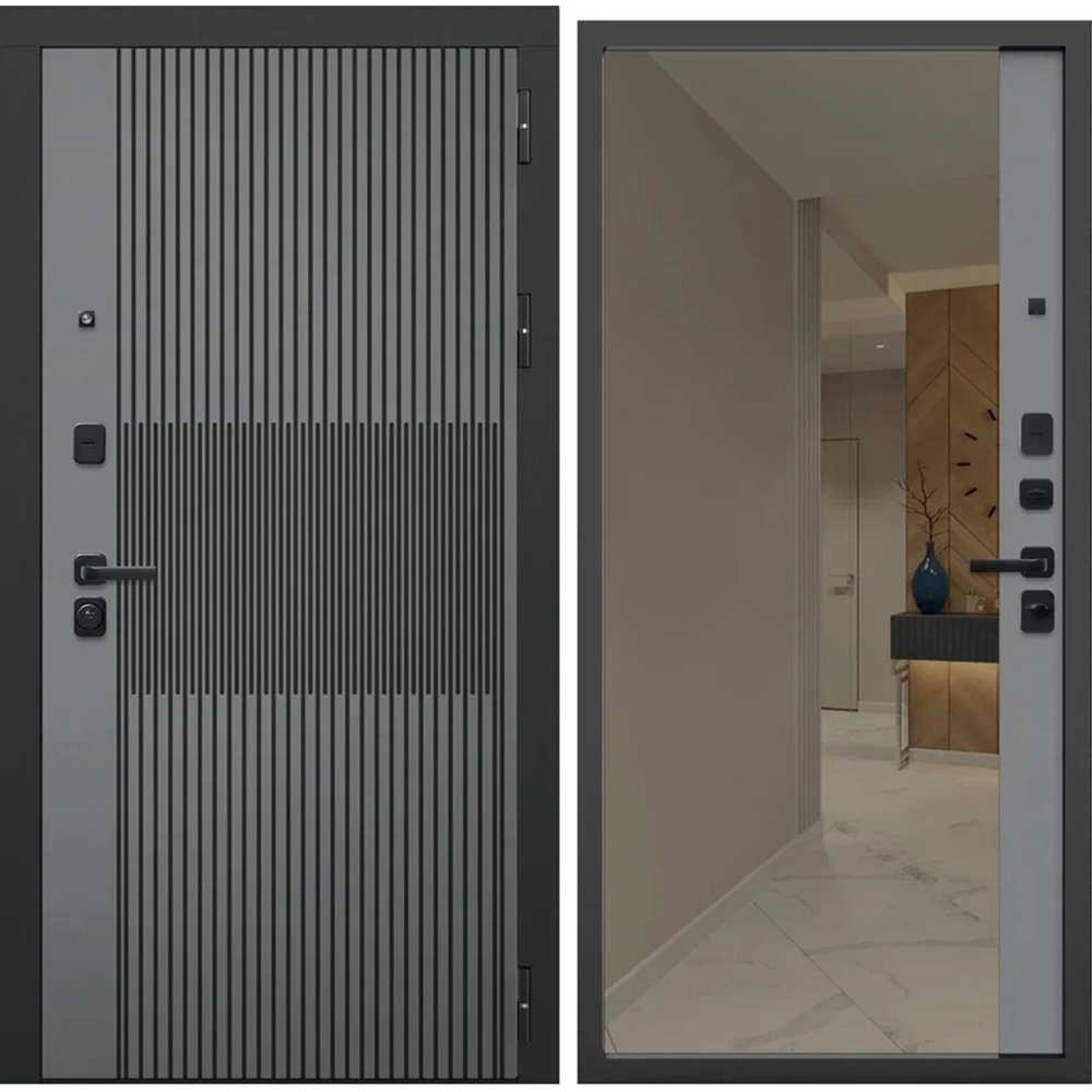 Входная дверь в квартиру FLY Doors "Стронг Бронза"