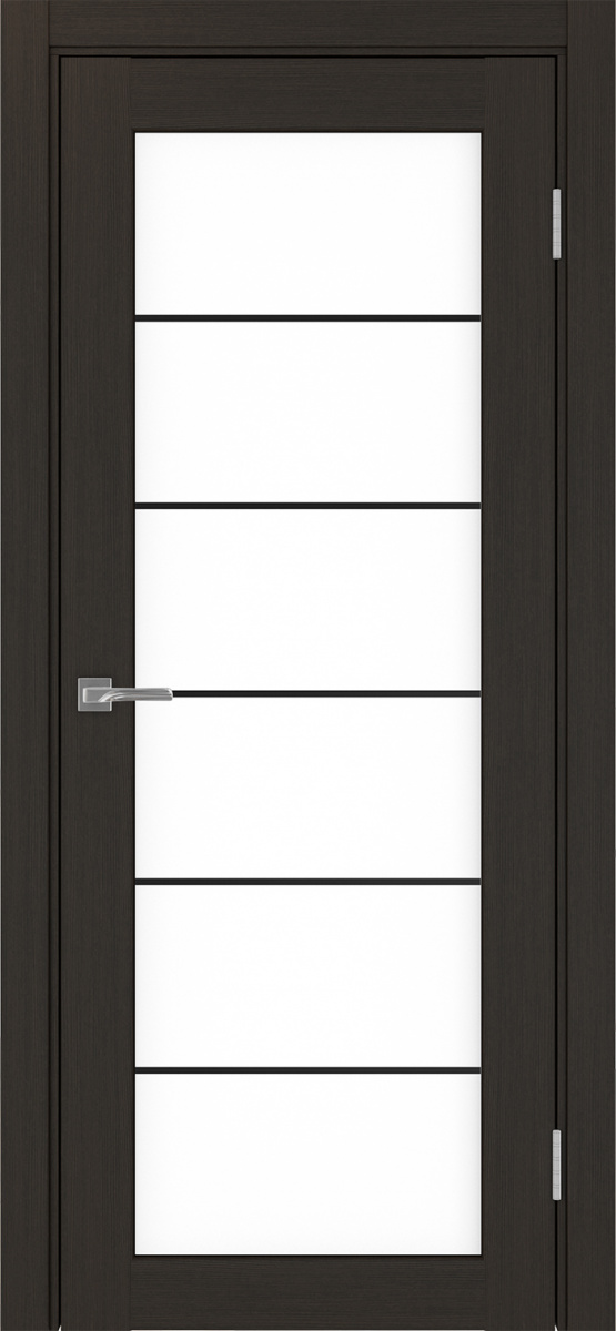Межкомнатная дверь "Парма 401.2 АСС Молдинг SB" от Optima porte