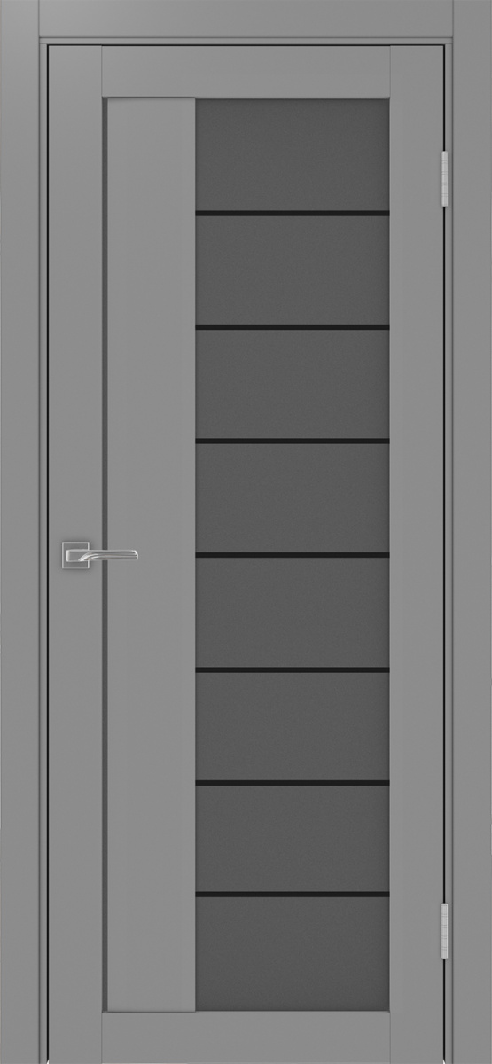 Межкомнатная дверь "Турин 524АСС.22 Молдинг Черный" от Optima porte