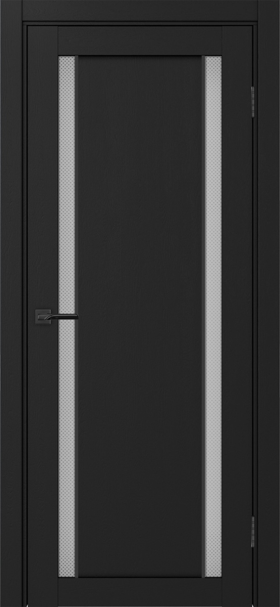 Межкомнатная дверь "Турин 522АПС.212 Молдинг Черный" от Optima porte