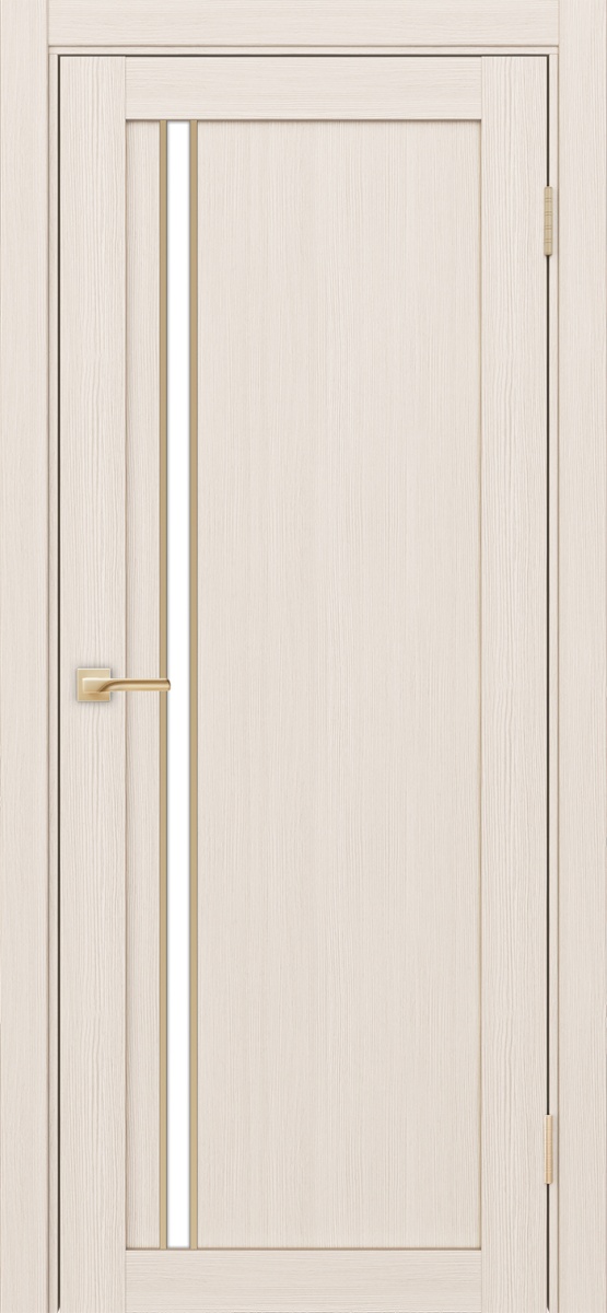 Межкомнатная дверь "Турин 527АПС.121 Молдинг Золото" от Optima porte