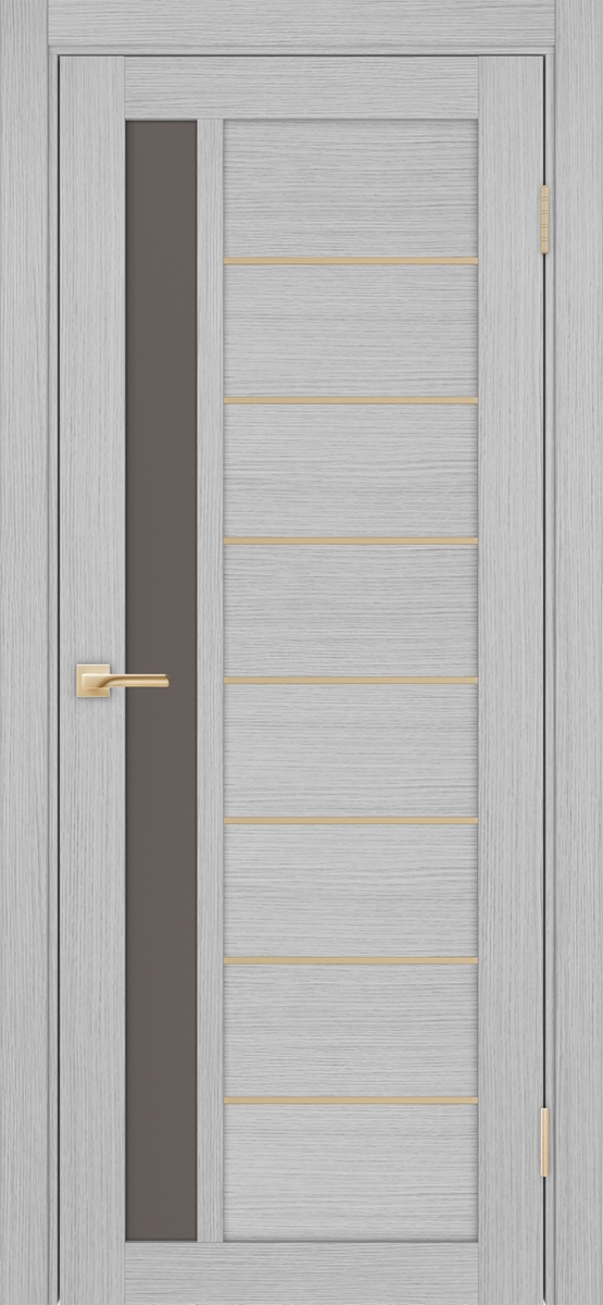 Межкомнатная дверь "Турин 554АПП.21 Молдинг Золото" от Optima porte