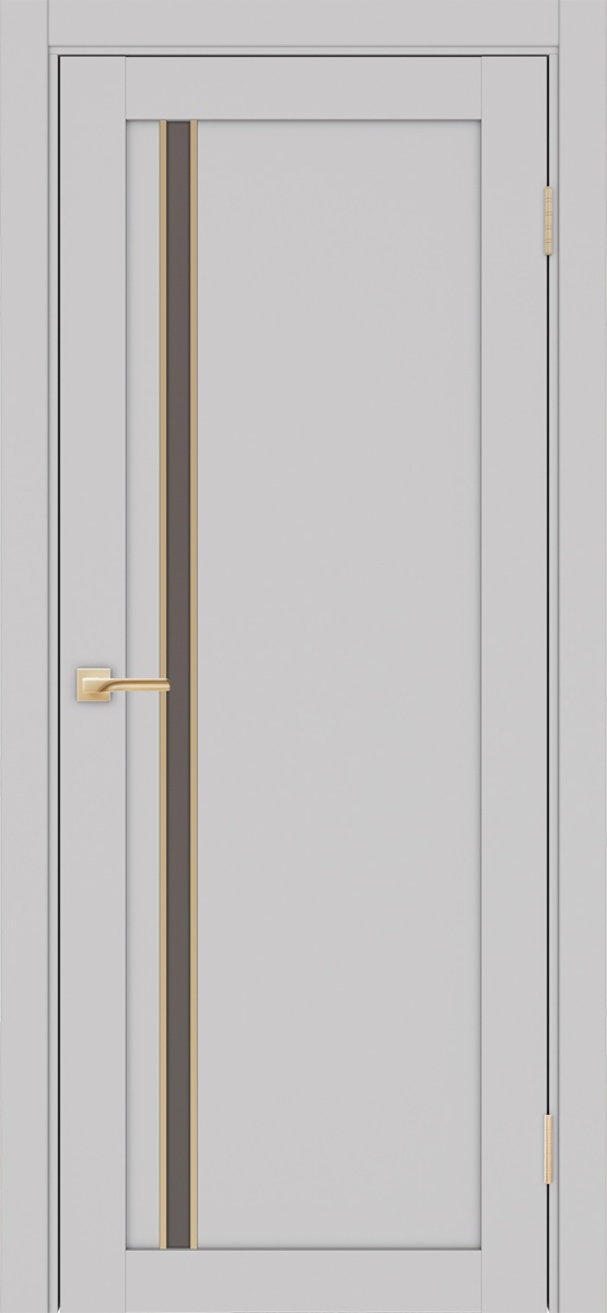Межкомнатная дверь "Турин 527АПС.121 Молдинг Золото" от Optima porte