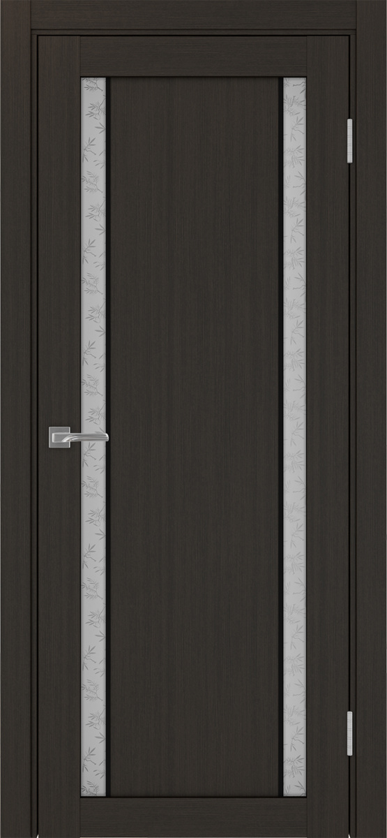 Межкомнатная дверь "Турин 522АПС.212 Молдинг Черный" от Optima porte