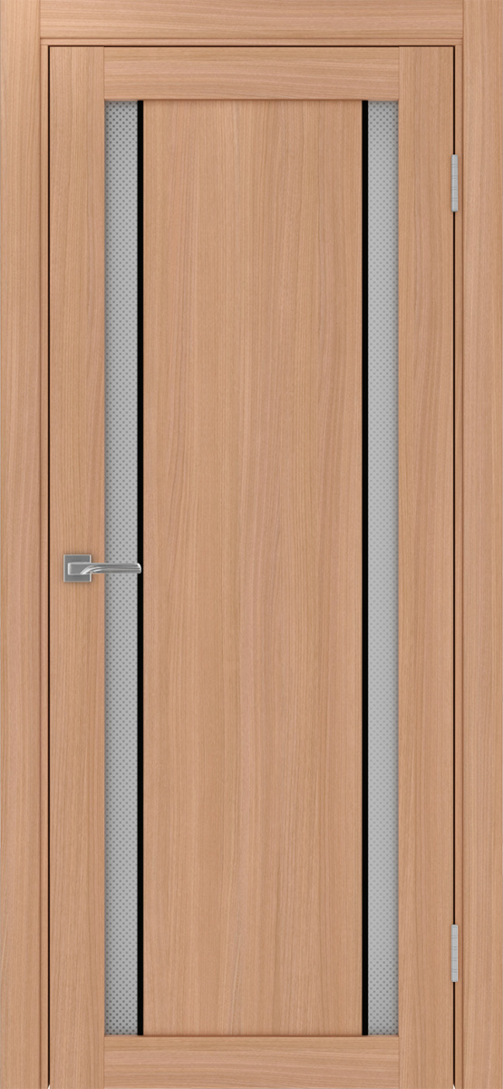 Межкомнатная дверь "Турин 522АПС.212 Молдинг Черный" от Optima porte