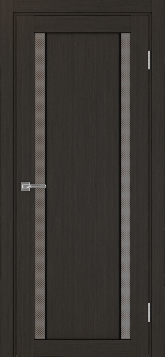 Межкомнатная дверь "Турин 522АПС.212 Молдинг Черный" от Optima porte