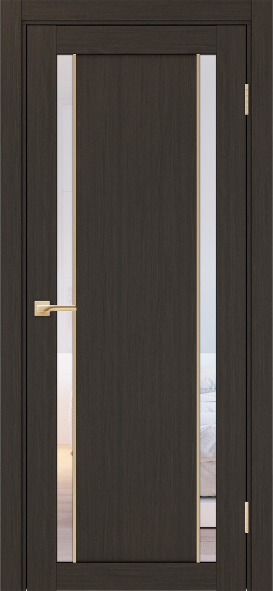 Межкомнатная дверь "Турин 522АПС.212 Молдинг Золото" от Optima porte