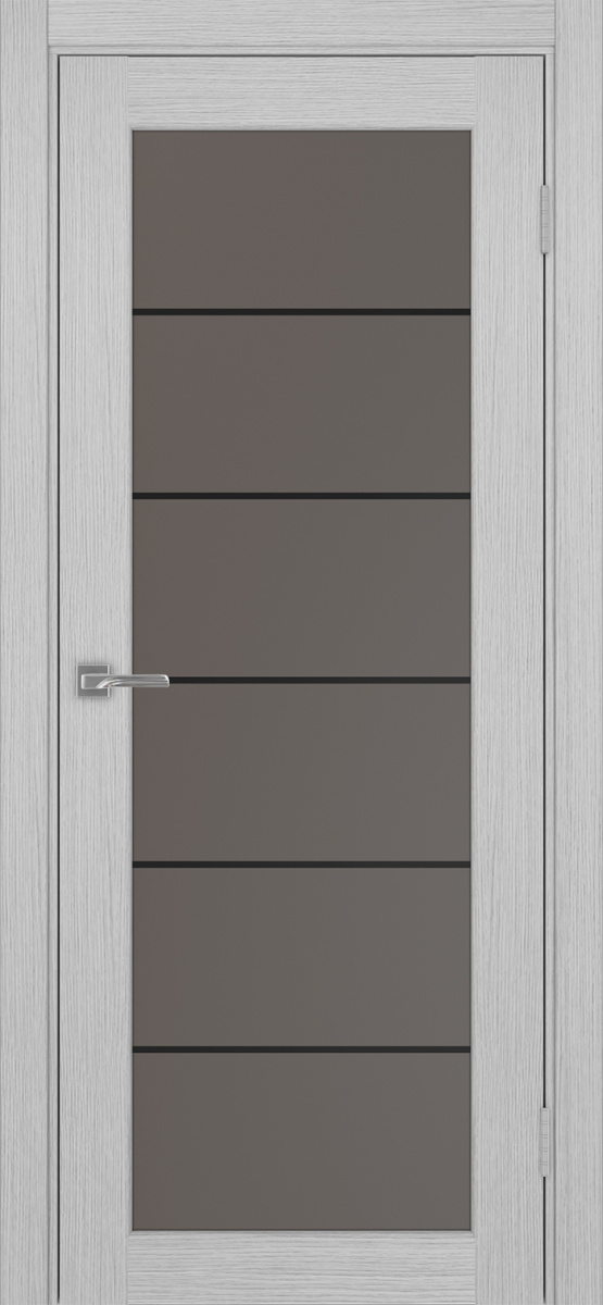 Межкомнатная дверь "Парма 401.2 АСС Молдинг SB" от Optima porte