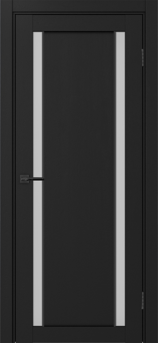 Межкомнатная дверь "Турин 522АПС.212 Молдинг Черный" от Optima porte