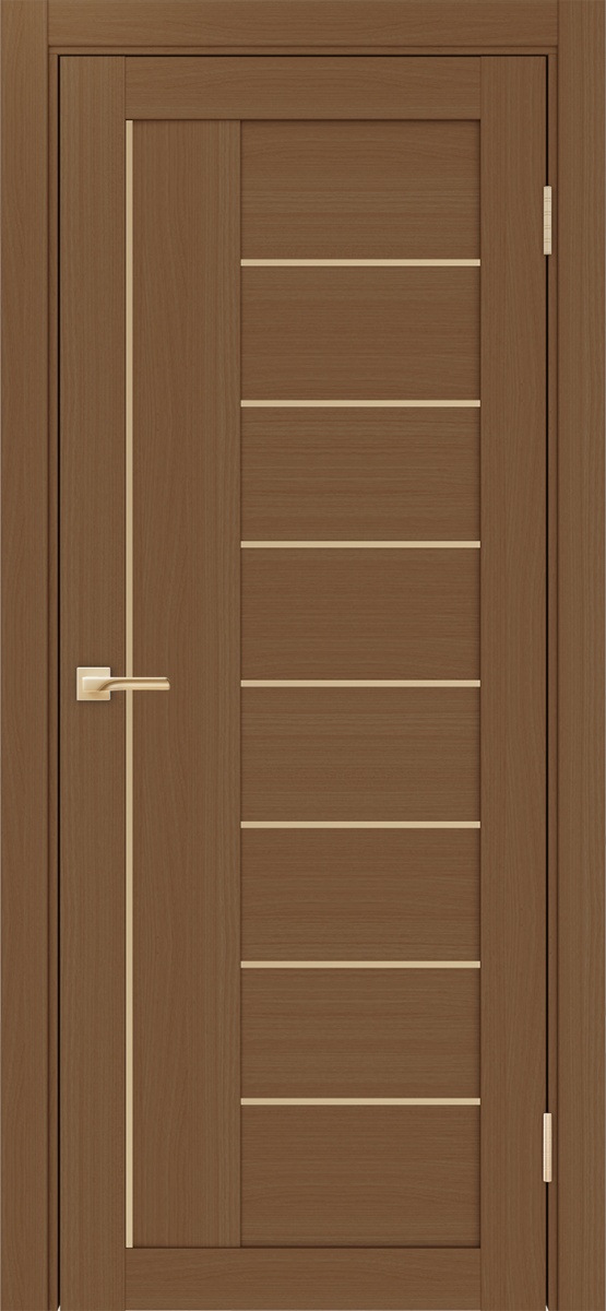 Межкомнатная дверь "Турин 524AПП.11 Молдинг Золото" от Optima porte