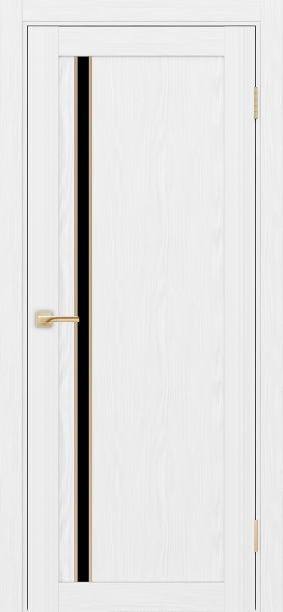 Межкомнатная дверь "Турин 527АПС.121 Молдинг Золото" от Optima porte
