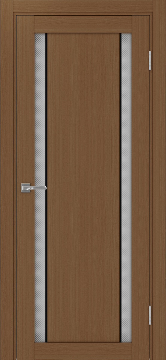Межкомнатная дверь "Турин 522АПС.212 Молдинг Черный" от Optima porte