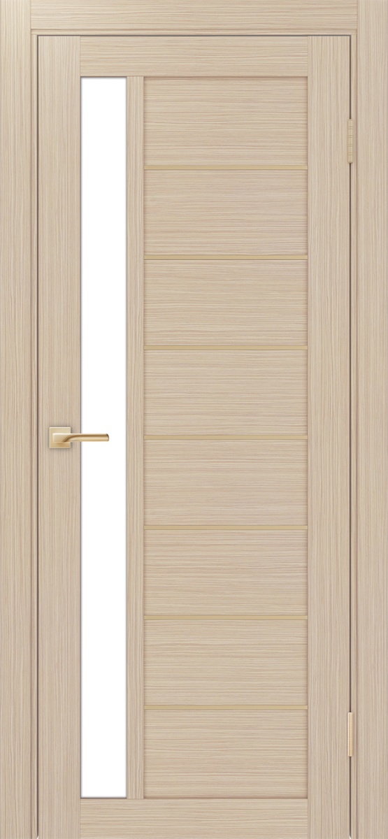 Межкомнатная дверь "Турин 554АПП.21 Молдинг Золото" от Optima porte